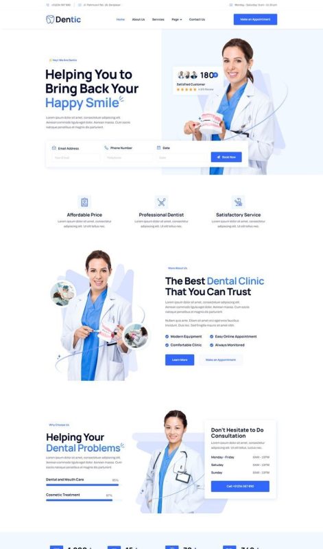 Website maisters healthcare website