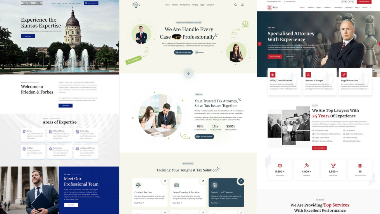 Law firm website maister